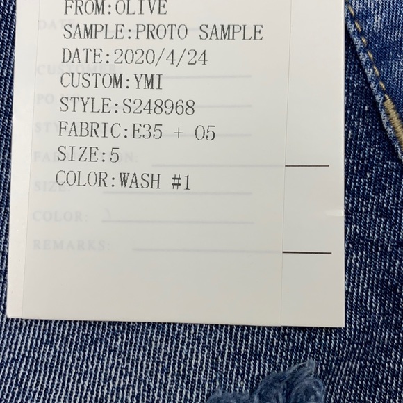 Jean distressed blue stretch shorts - Picture 8 of 16